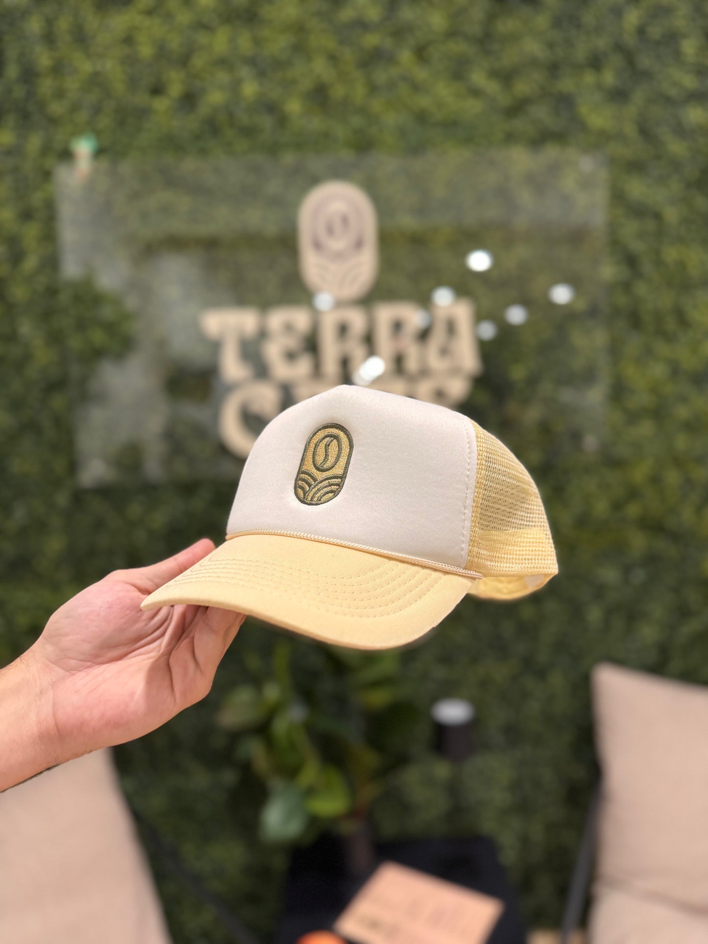 Terra - Logo Trucker Cap - Tan