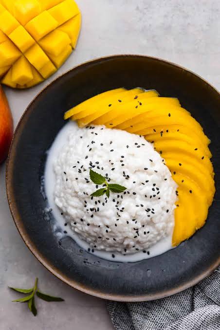 SEASONAL - Mango Sticky Rice Matcha